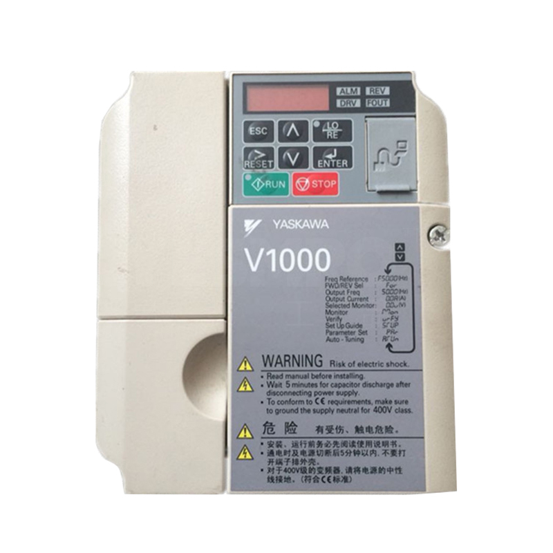 安川YASKAWA 安川(yaskawa) 重载(HD)额定小型矢量控制变频器CIMR-VB4A0005 4.8A CIMR-VB4A0005 4.8A