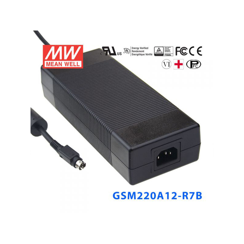 GSM160A20-R7B 160W20V8.0A输出明纬高能效医疗型外置桌面型电源适配器