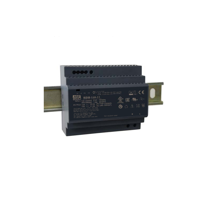 HDR-15-48 15W48V0.32A单路输出明纬超薄型导轨安装电源