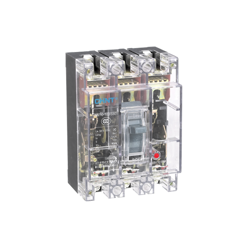 正泰CHNT NM10系列塑料外壳式断路器（DZ10） NM10-100/3310 50A/分励电压 AC220V