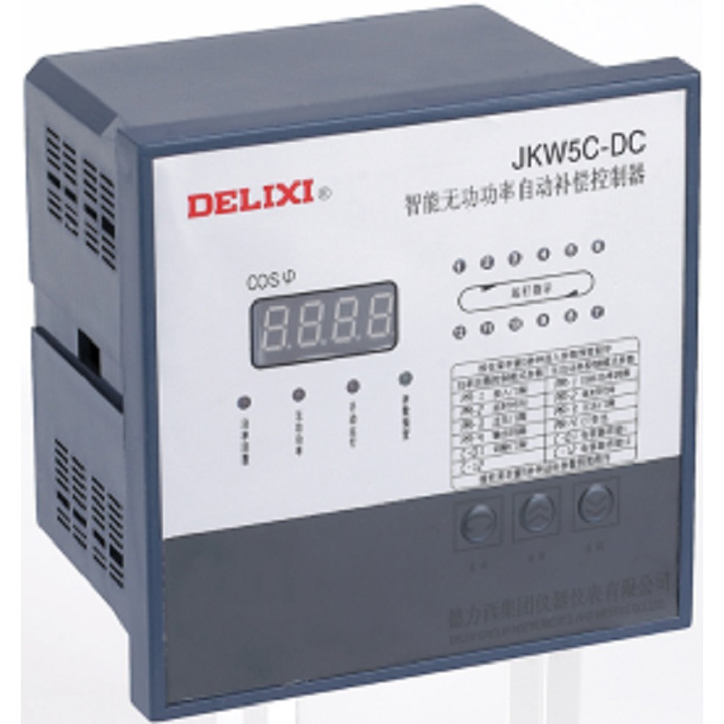 德力西DELIXI 德力西电气 JKW5C 智能无功功率自动补偿控制器 JKW5C分补型220V直流6回路