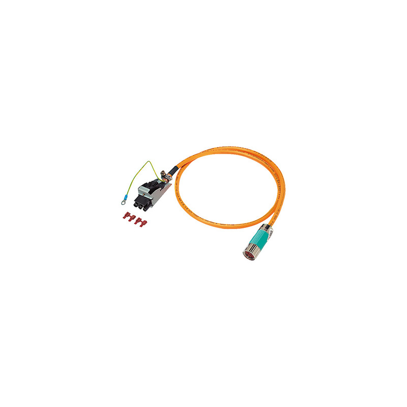 西门子 动力电缆,用于0.4~1 kW电机,含接头,20mm6FX3002-5CL01-1CA0