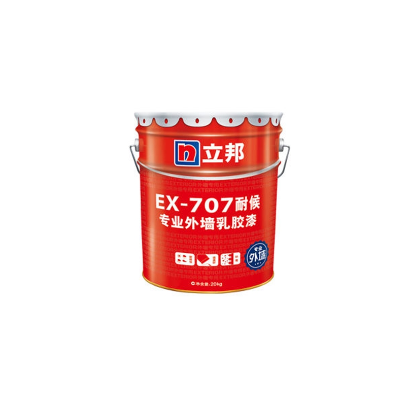 EX-707耐候 NIPPON/立邦 专业外墙乳胶漆 EX-707耐候 哑光白 20kg 1桶