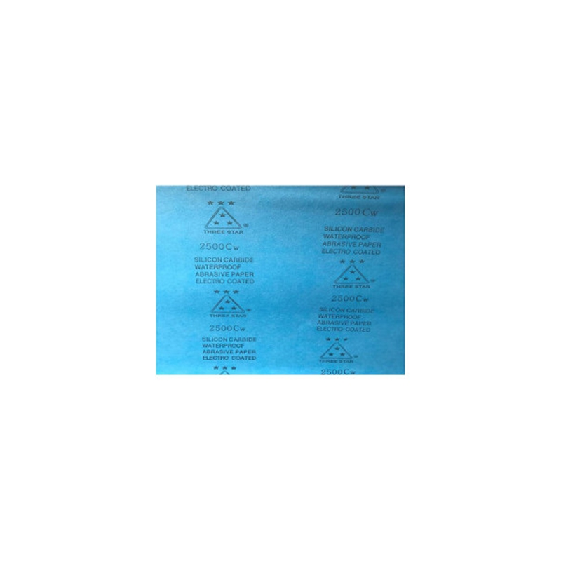 SANXING/三星 碳化硅耐水砂纸 SIC-GRIT  2500 230×280mm 2500# 100张 1包