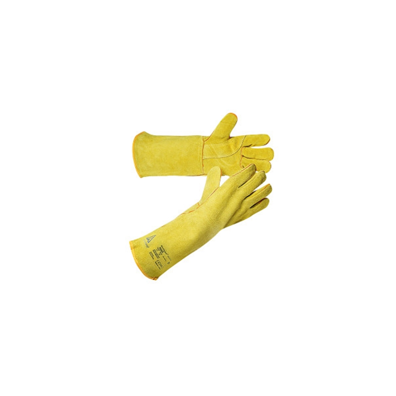 43216100 ANSELL/安思尔 黄色牛皮焊接手套 43216100 10码 黄色 长41cm 1双