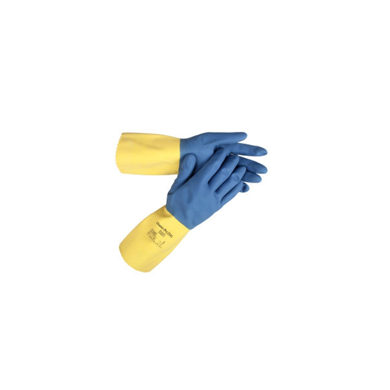 ANSELL/安思尔 ANSELL/安思尔 高级黄色天然橡胶手套 87-650 S 1副 87-650