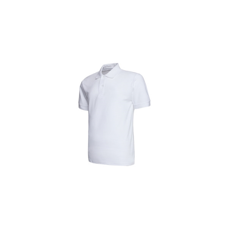 1AC02 BLANKKING/纯色大王 短袖涤棉POLO衫 1AC02 XS 白色 1件