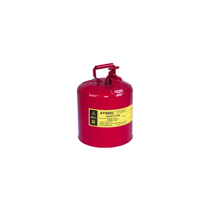 SCAN001R SYSBEL/西斯贝尔 I型金属安全罐 SCAN001R 红色 2.5Gal/9.5L 1个