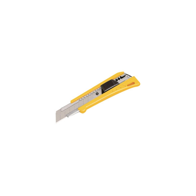 1101-1684 TAJIMA/田岛 DRIVER美工刀500 1101-1684 18mmL型刃 荧光黄色 1把