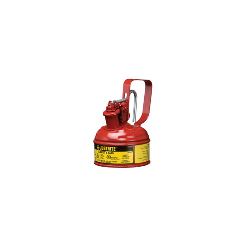 JUSTRITE/杰斯瑞特 JUSTRITE/杰斯瑞特 Ⅱ类钢制安全罐(带软管) 7250130Z 19L 红色 1个 7250130Z