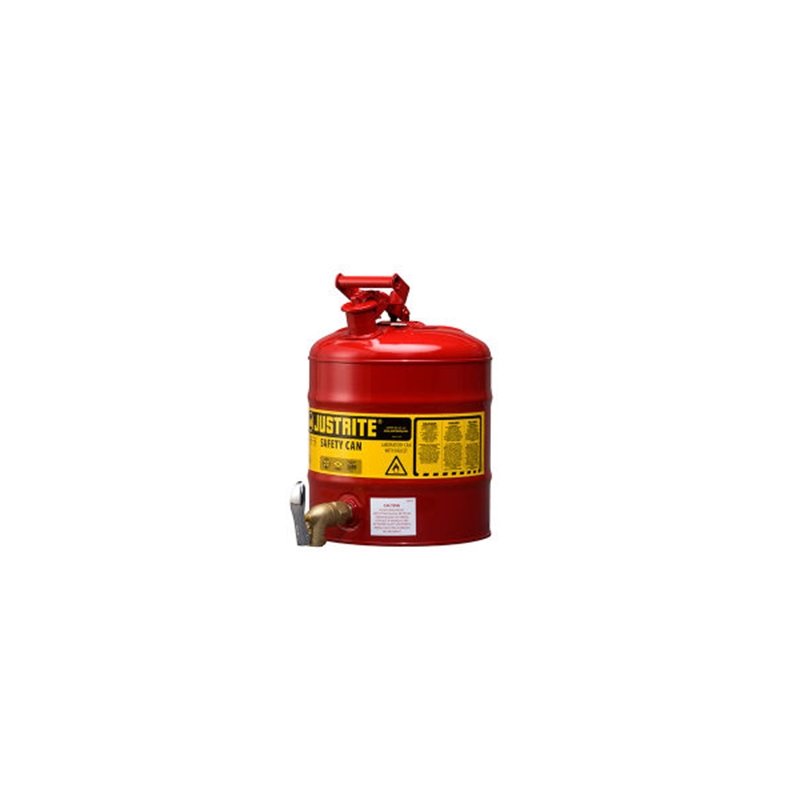 JUSTRITE/杰斯瑞特 JUSTRITE/杰斯瑞特 钢制安全架式分装罐 7225150Z 9.5L 红色 1个 7225150Z