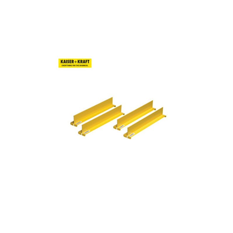 K+K/皇加力 K+K/皇加力 JUSTRITE搁板分隔件 710115 黄色 适用于深度457mm 1包 710115