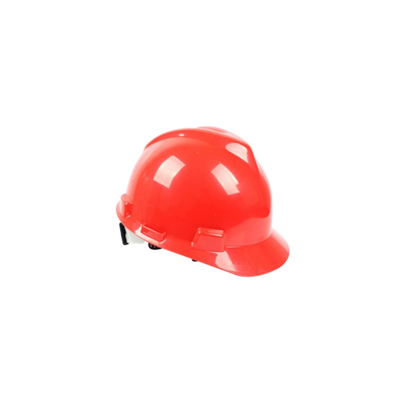 MSA/梅思安 MSA/梅思安 V-Gard PE标准型安全帽 10146461 红色 不带孔 一指键帽衬 针织布吸汗带 D型下颏带 前标国电纯白色LOGO 1顶 10146461