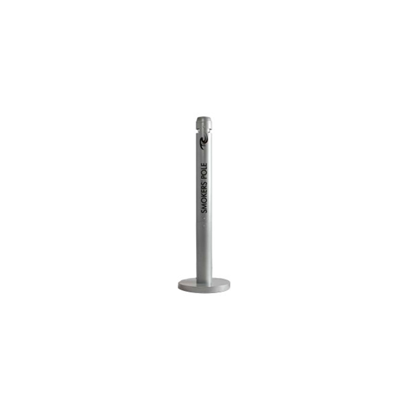 FG9W3300BLA RUBBERMAID/乐柏美 Infinity™传统烟蒂筒 FG9W3300BLA 33×99.1cm 黑色 1个