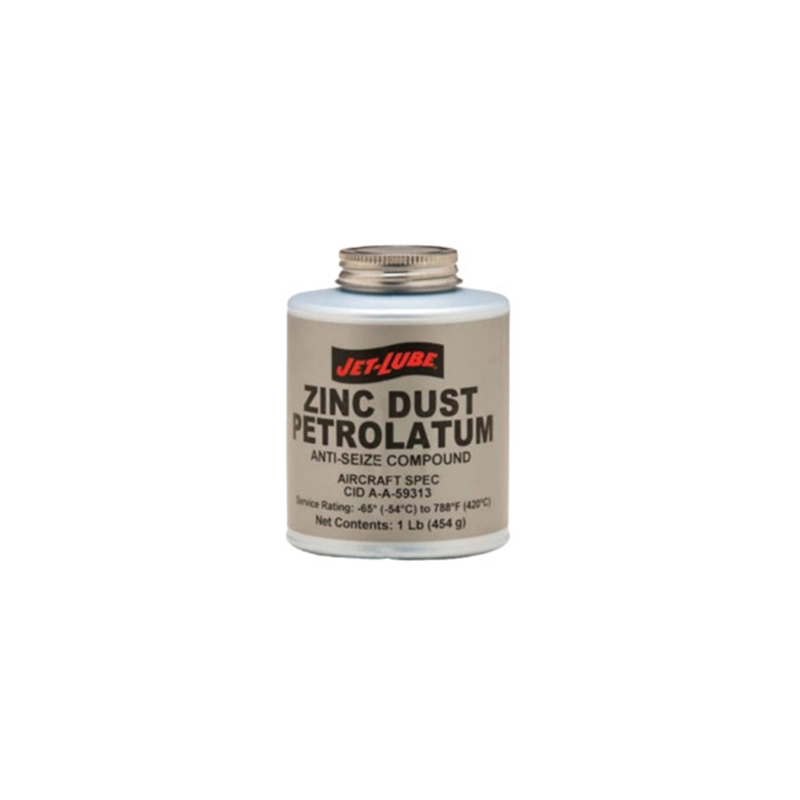 ZINC DUST-PETROLATUM ANTI-SEIZE JET-LUBE 含锌润滑剂 ZINC DUST-PETROLATUM ANTI-SEIZE 1lb 1罐