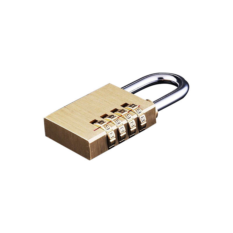 意利原子密码铜挂锁 旅行箱锁挂锁 全铜密码锁 密码挂锁头 箱包锁 YL-3803三位密码中号