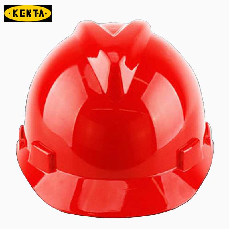 KENTA/克恩达 KENTA/克恩达 19-119-982 B62877 消防PE-V字红色传统型安全帽 19-119-982