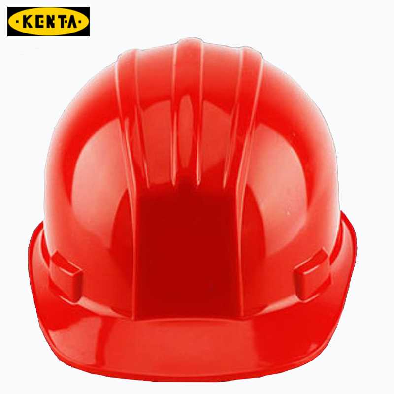 19-119-983 KENTA/克恩达 19-119-983 B62878 消防PE-S红色三道筋传统型安全帽