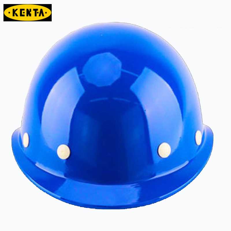 19-119-989 KENTA/克恩达 19-119-989 B62884 消防PE蓝色国际玻璃钢型安全帽
