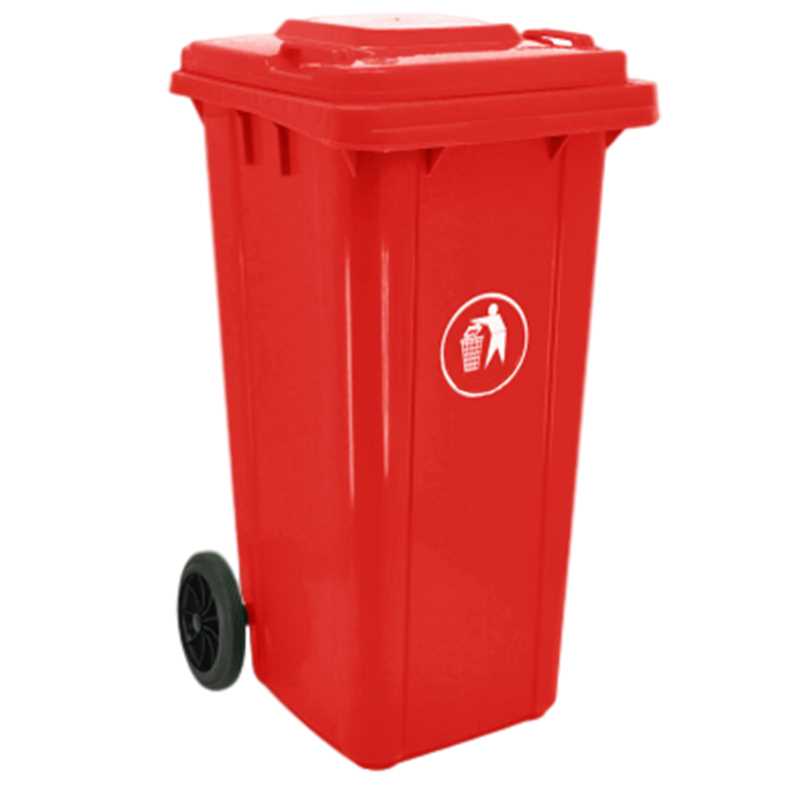 80-8080-455 FORANT/泛特 80-8080-455 A41403 两轮移动塑料垃圾桶 户外垃圾桶