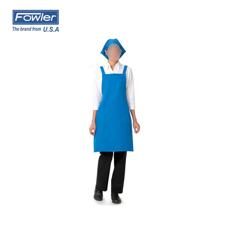 FOWLER/福勒 FOWLER/福勒 99-3030-328 F42241 蓝色肩挂围裙 99-3030-328