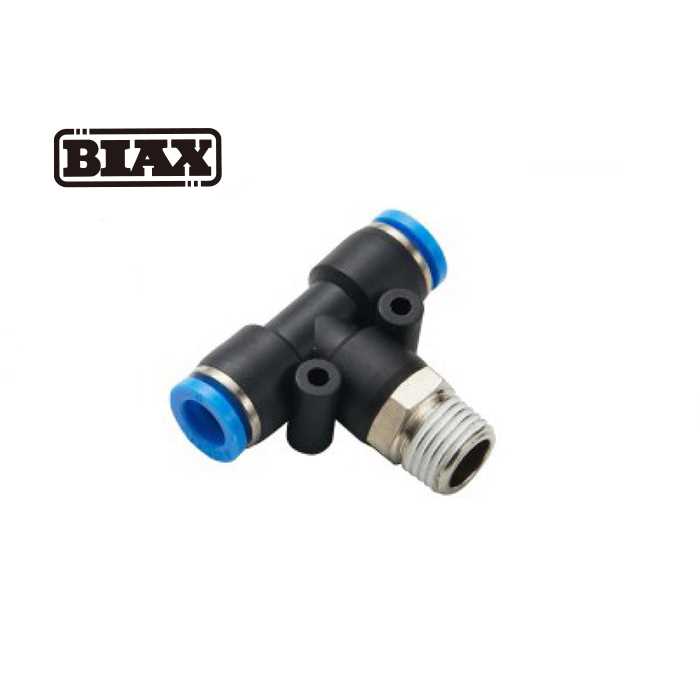 BIAX/巴克斯 BIAX/巴克斯 C12265 螺纹正三通快插式气管接头/AT91-100-66 C12265