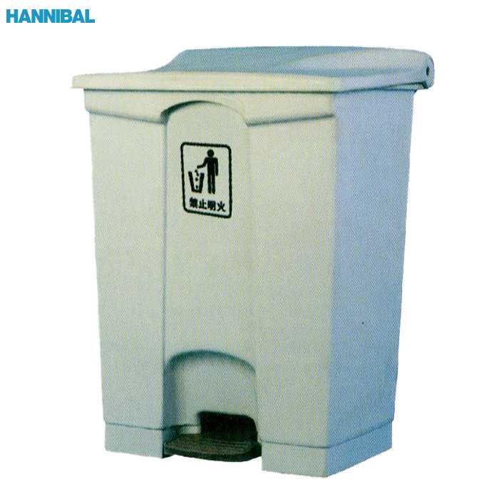 HANNIBAL/汉尼巴尔 HANNIBAL/汉尼巴尔 KT9-900-660 C21504 踏板式垃圾桶(灰色) KT9-900-660
