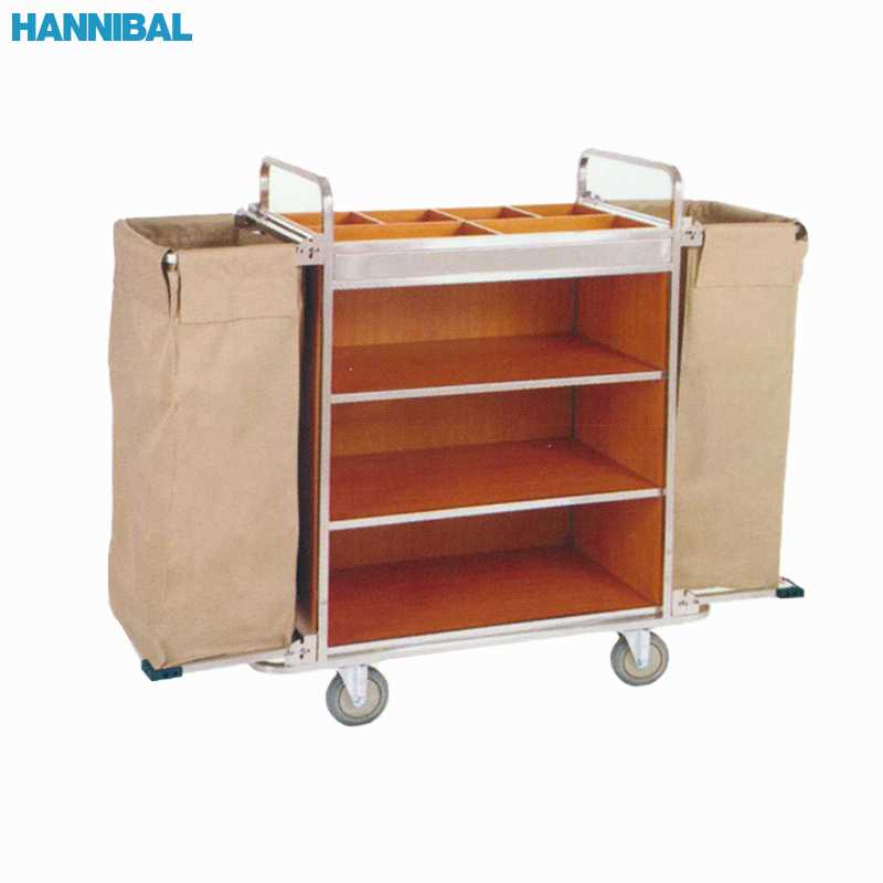 HANNIBAL/汉尼巴尔 HANNIBAL/汉尼巴尔 KT9-900-838 C21562 不锈钢架钢木房口车 KT9-900-838