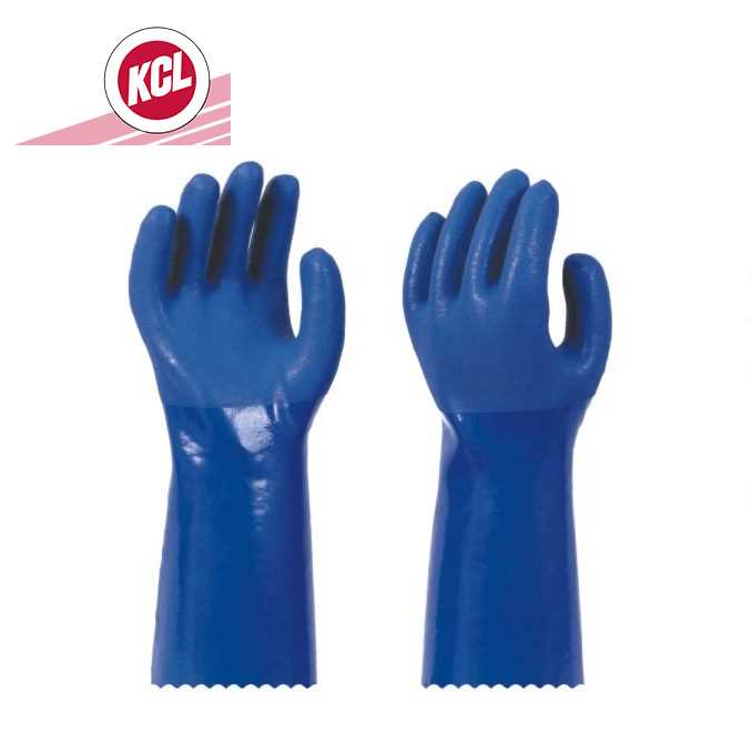KCL/可兹尔 KCL/可兹尔 F57186 PVC耐油手套 蓝色 XXL F57186