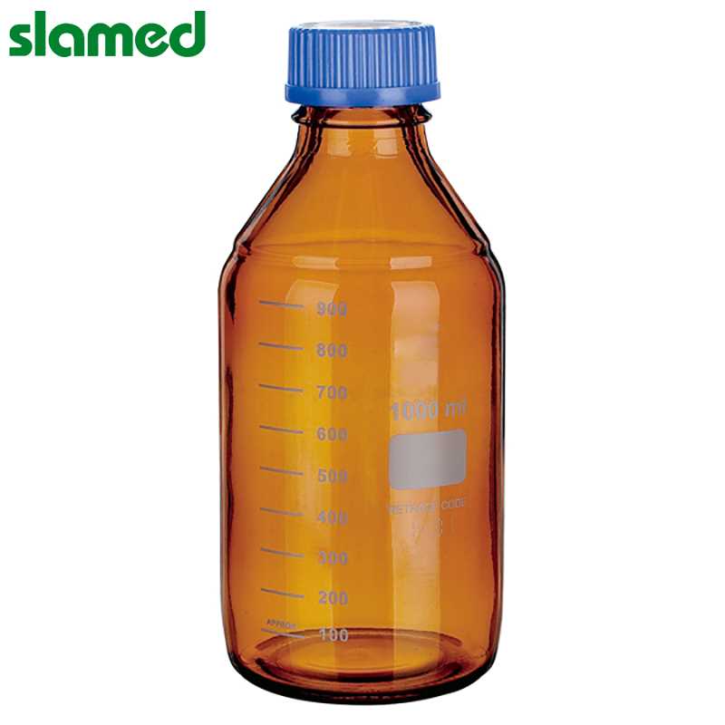 SD7-113-139 slamed/沙拉蒙德 SD7-113-139 K19771 SLAMED 玻璃制螺口试剂瓶(遮光) 250ml Φ70×143mm