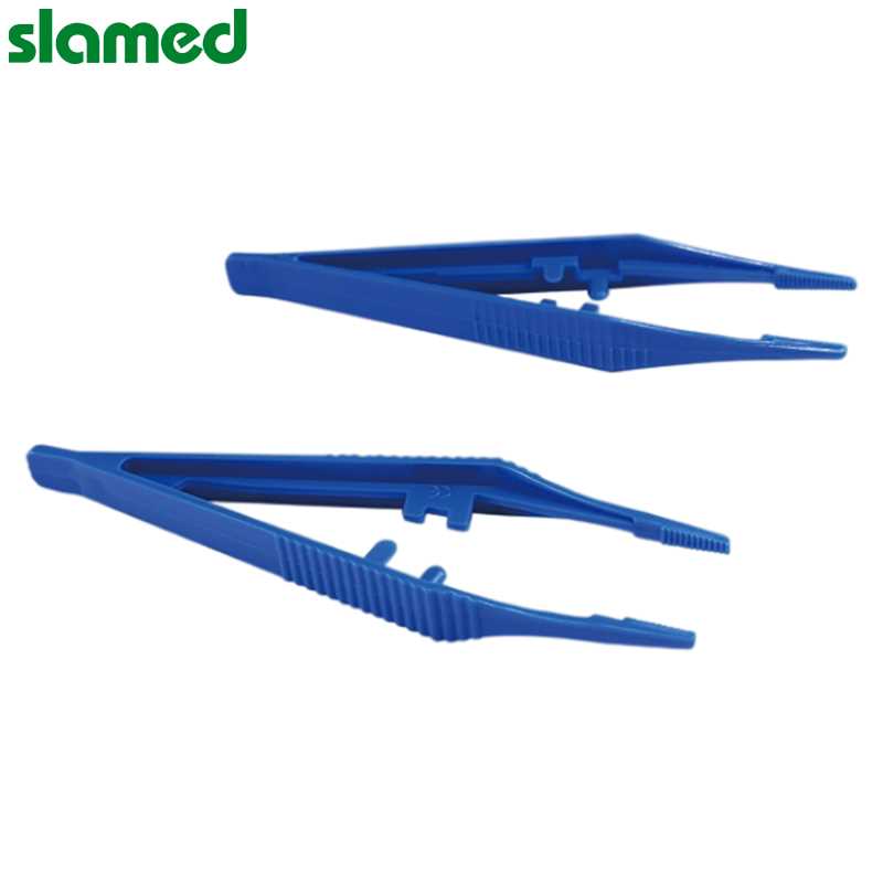 SD7-113-918 slamed/沙拉蒙德 SD7-113-918 K20550 SLAMED ABS经济型一次性镊子 蓝色 125mm SD7-113-918