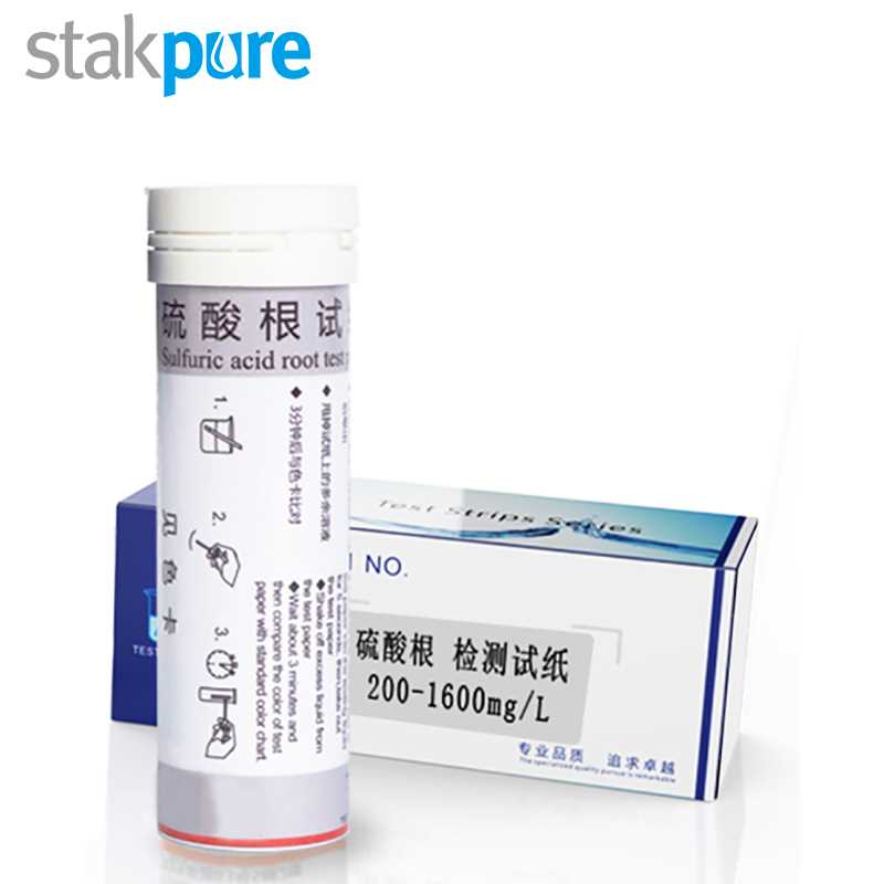 stakpure/斯塔克普尔 stakpure/斯塔克普尔 SR5T528 D32532 硫酸根检测试纸 SR5T528