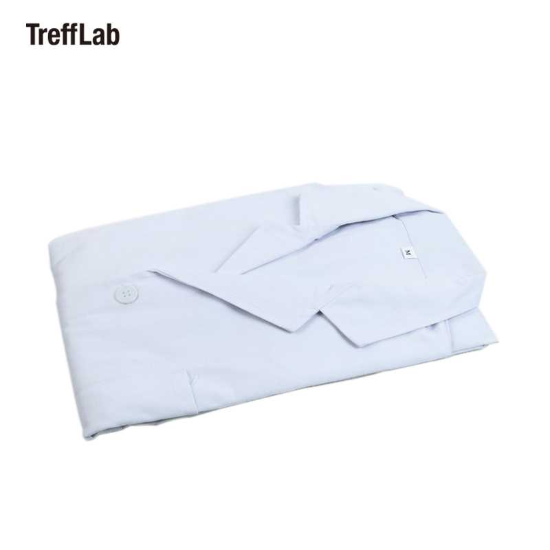96102333 Trefflab/特瑞夫 96102333 H10871 白大衣 白大褂 实验服 不束腰