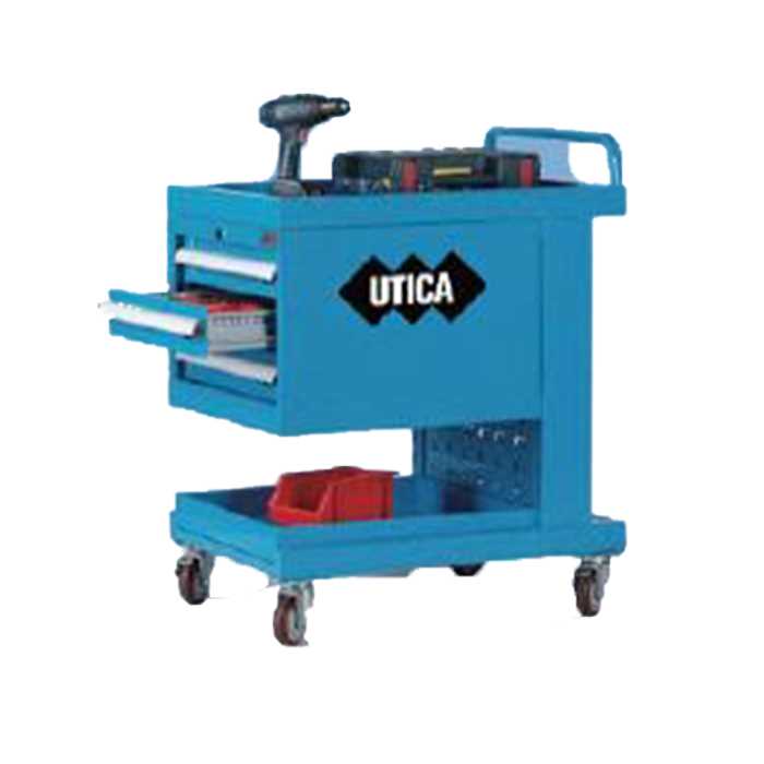 UTICA/优迪佧2抽屉带柜工具车系列