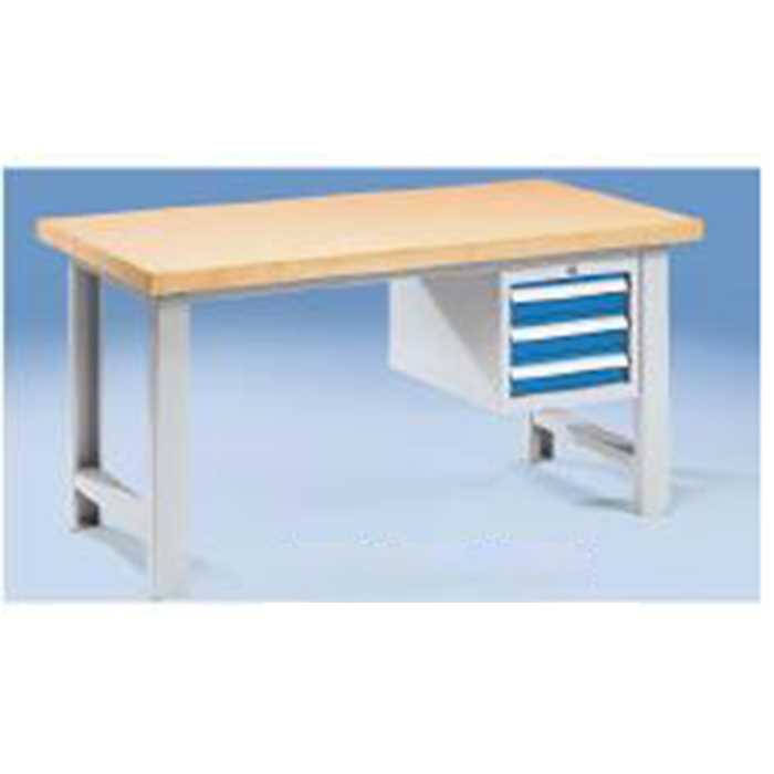 UTICA/优迪佧 UTICA/优迪佧 70119215 F37333 榉木夹板桌面重型操作工作台(含3抽屉) 70119215