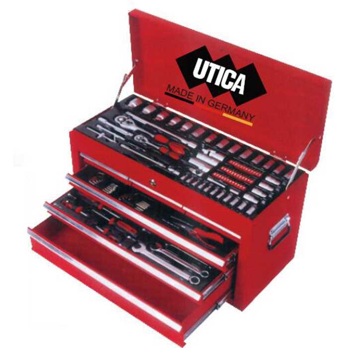 UTICA/优迪佧 UTICA/优迪佧 J12272 117件套综合套筒工具组套 J12272