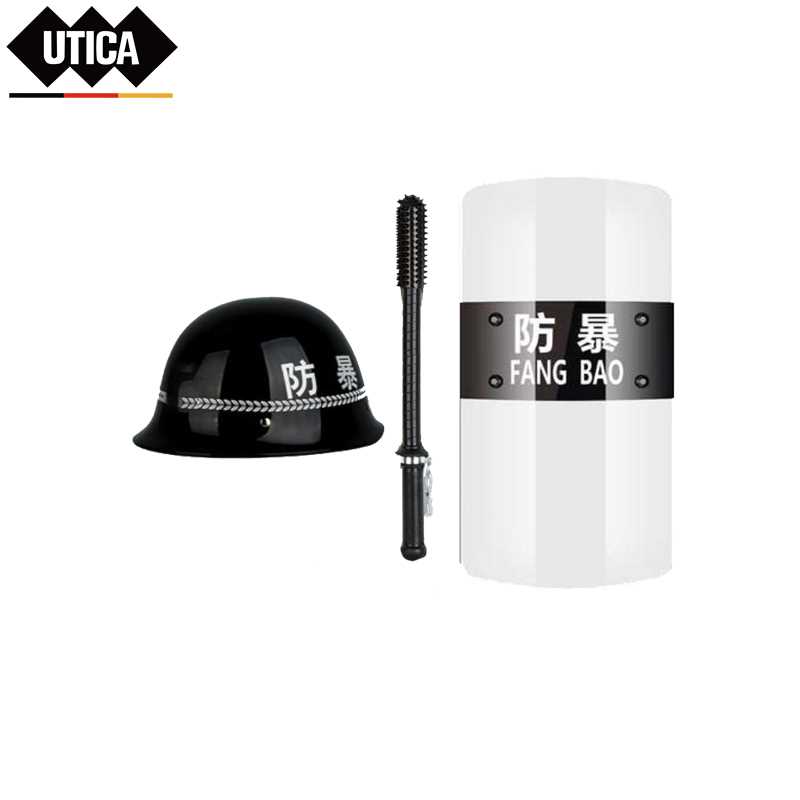 UTICA/优迪佧 UTICA/优迪佧 UT119-100-1556 J14590 消防盾牌橡胶棒头盔 UT119-100-1556