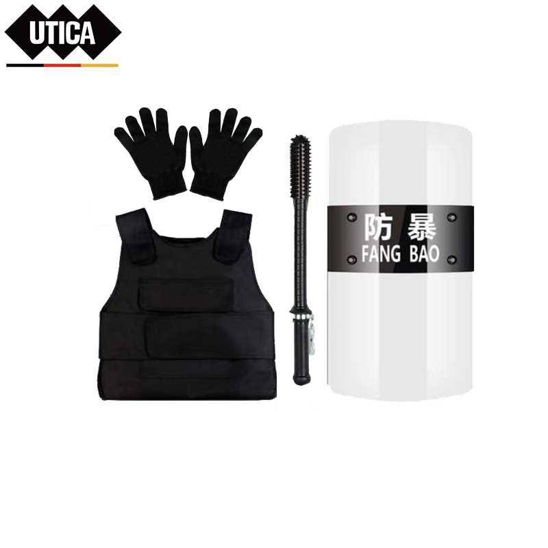 UTICA/优迪佧 UTICA/优迪佧 UT119-100-1559 J14593 消防盾牌手套背心橡胶棒 UT119-100-1559