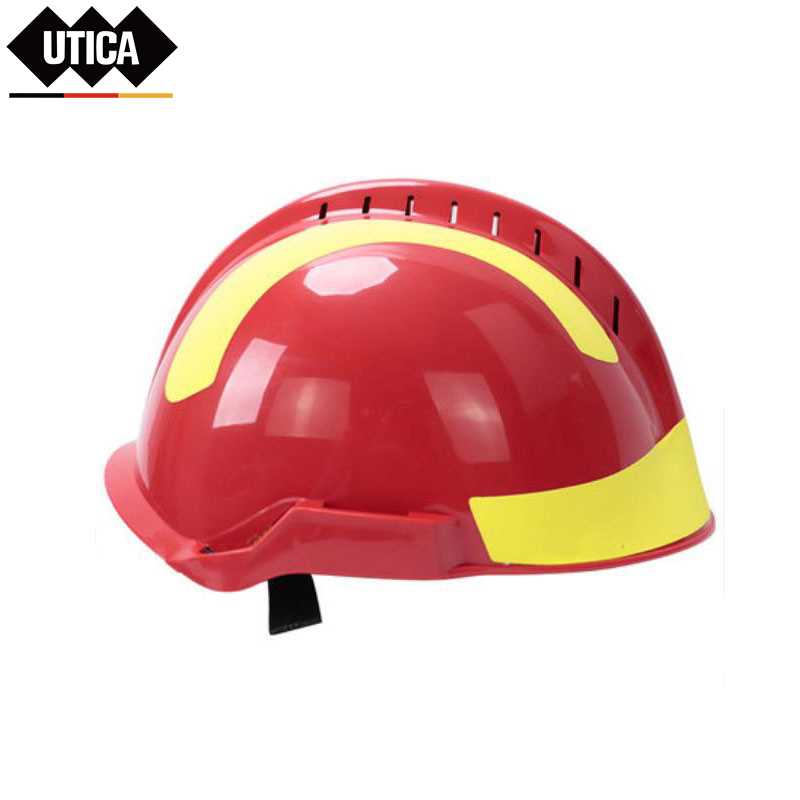 UTICA/优迪佧 UTICA/优迪佧 UT119-100-503 J14683 消防红色头盔、支架、眼镜 UT119-100-503