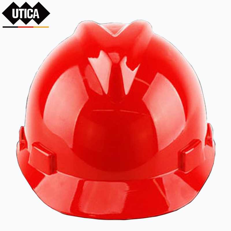 UTICA/优迪佧 UTICA/优迪佧 UT119-100-982 J14864 消防PE-V字红色传统型安全帽 UT119-100-982