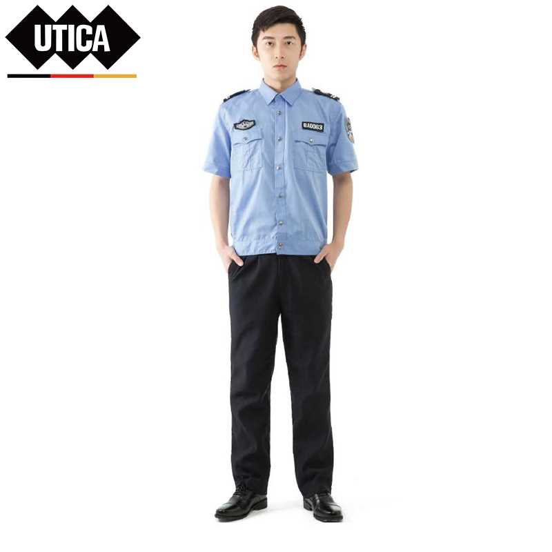 GE80-503-915 UTICA/优迪佧 GE80-503-915 J152045 天蓝短袖衬衣