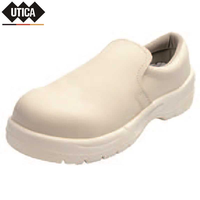 UTICA/优迪佧 UTICA/优迪佧 GE80-504-253 J152187 防静电PU安全鞋一脚跘 白色 GE80-504-253