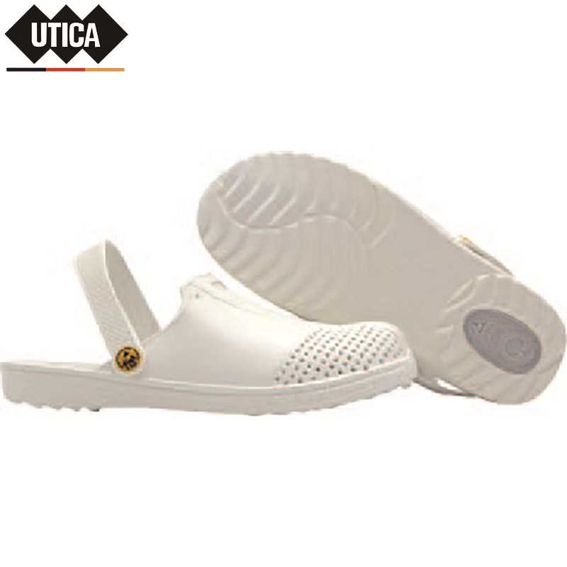UTICA/优迪佧 UTICA/优迪佧 GE80-504-287 J152223 防静电橡塑凉鞋 白色 GE80-504-287