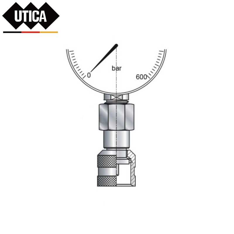 UTICA/优迪佧 UTICA/优迪佧 GE80-503-418 J153219 高压微型测压头 GE80-503-418