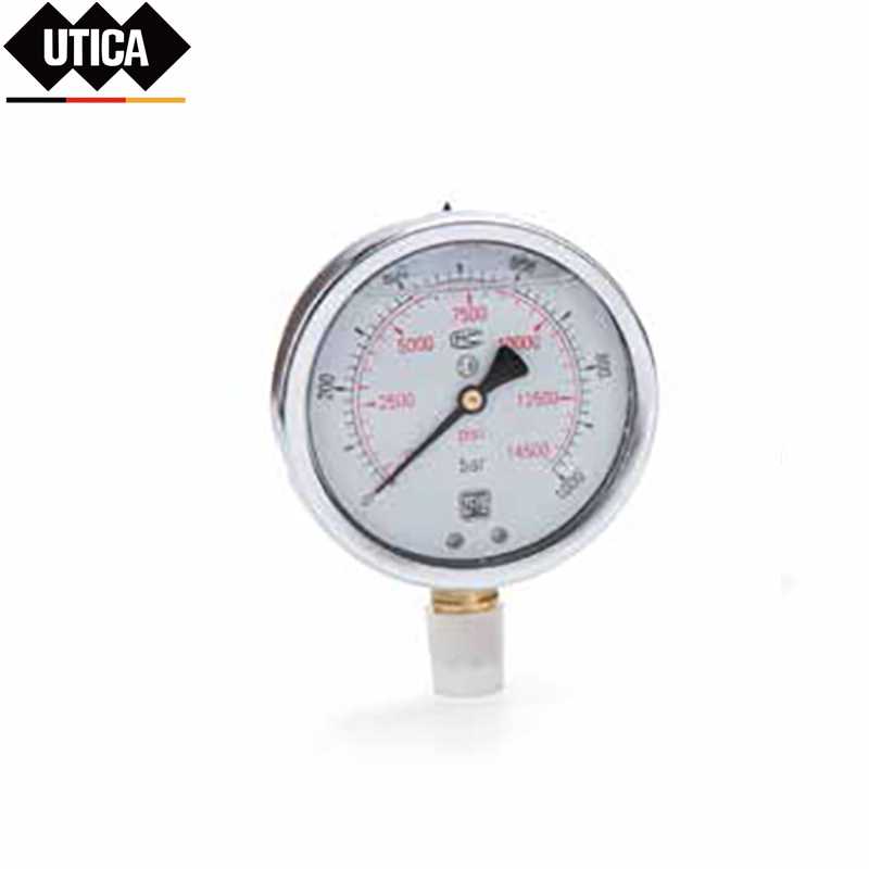 UTICA/优迪佧 UTICA/优迪佧 GE80-501-597 J153535 硅冲油压力表 GE80-501-597