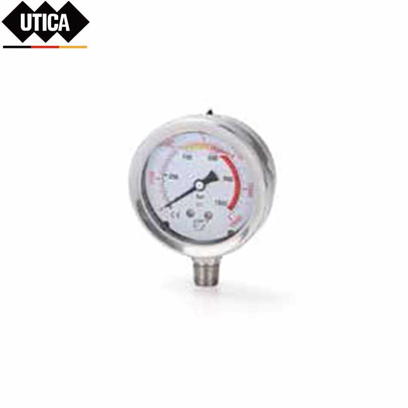 UTICA/优迪佧 UTICA/优迪佧 GE80-501-599 J153537 硅冲油压力表 GE80-501-599