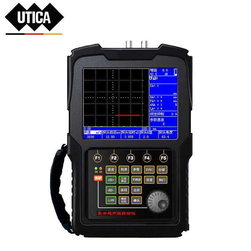 UTICA/优迪佧 UTICA/优迪佧 GE80-501-28 J154833 高精度数显超声波探伤仪 GE80-501-28
