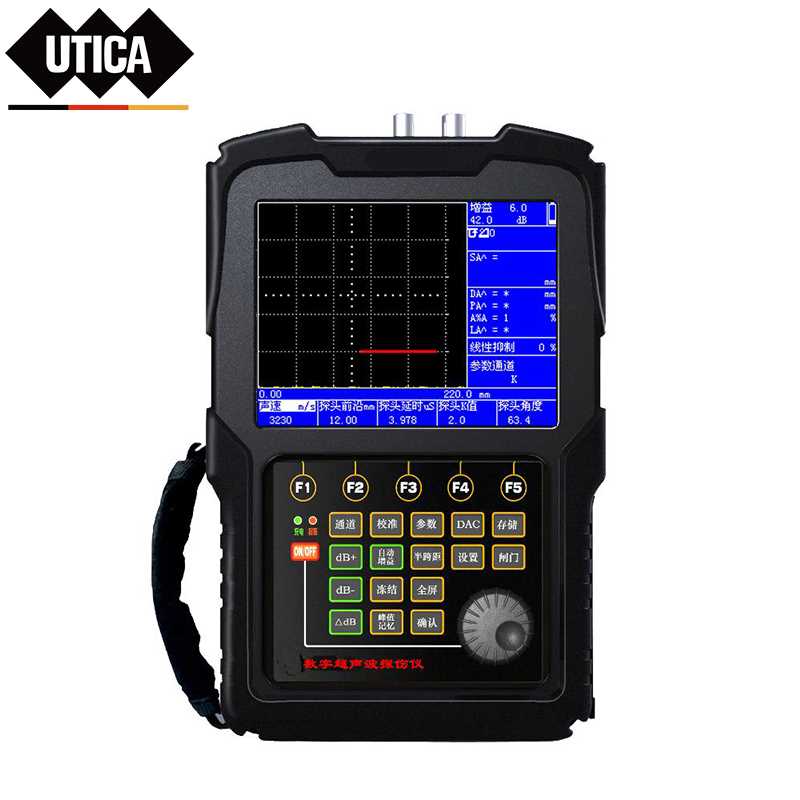 GE80-501-32 UTICA/优迪佧 GE80-501-32 J154837 数显超声波探伤仪 铸铁专用