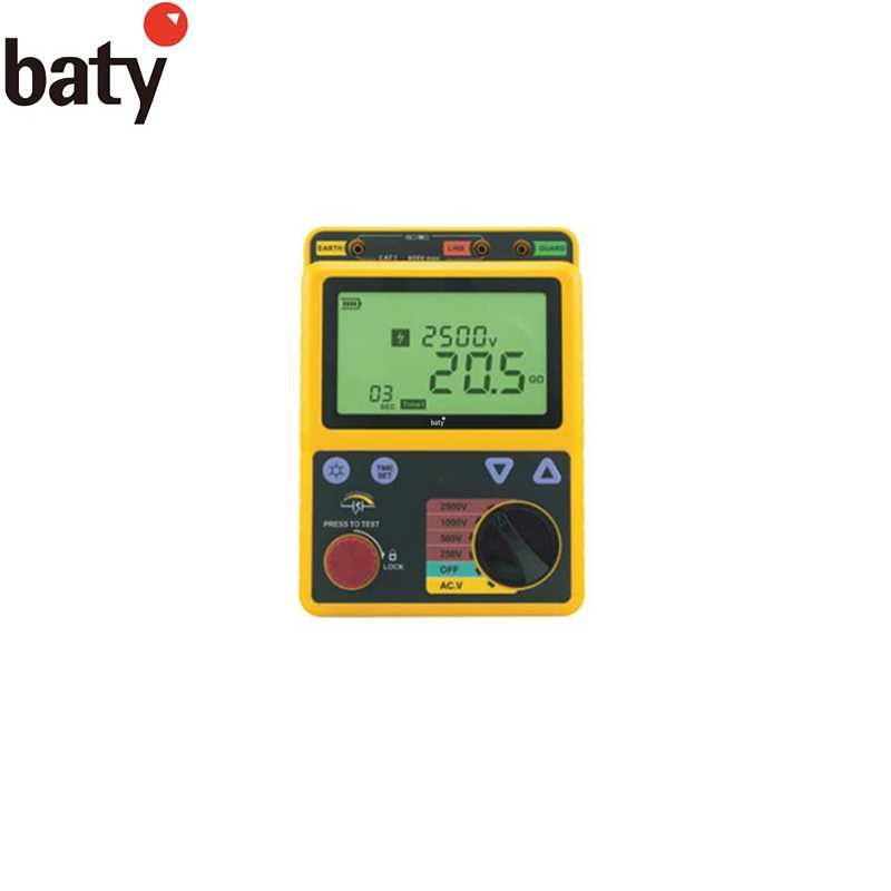 baty/贝迪 baty/贝迪 99-4040-867 C70325 高精度数显高压绝缘电阻表 99-4040-867