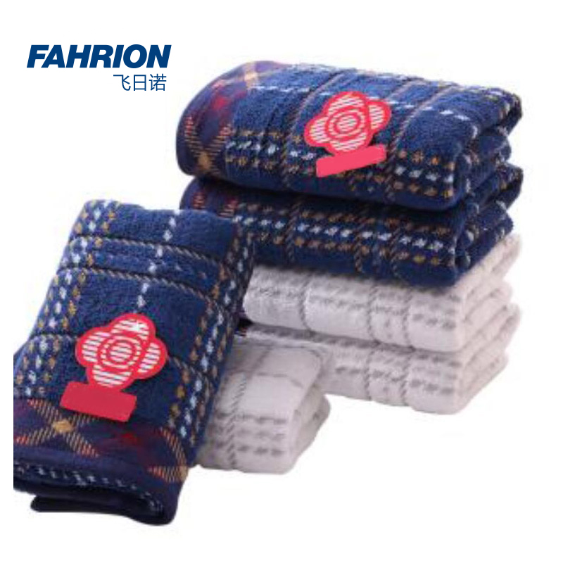 GD99-900-1754 FAHRION/飞日诺 GD99-900-1754 GD7304 格子锻档提花毛巾